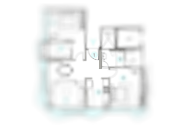 Kalpataru Borivali West 2BHK Plan